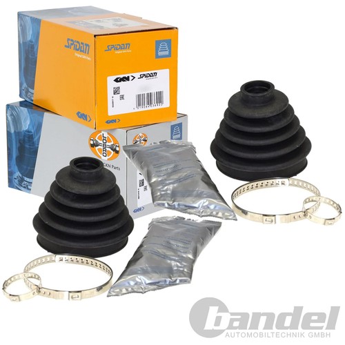 Spidan achsmanschette satz - 2x,